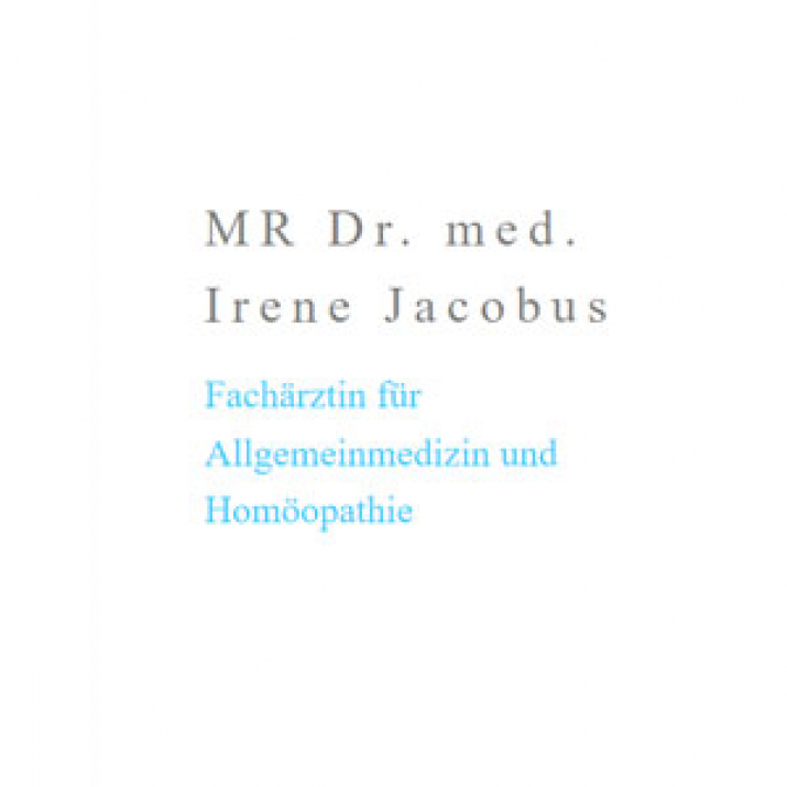 Fachärztin für Allgemeinmedizin und Homöopathie MR Dr. med. Irene Jacobus