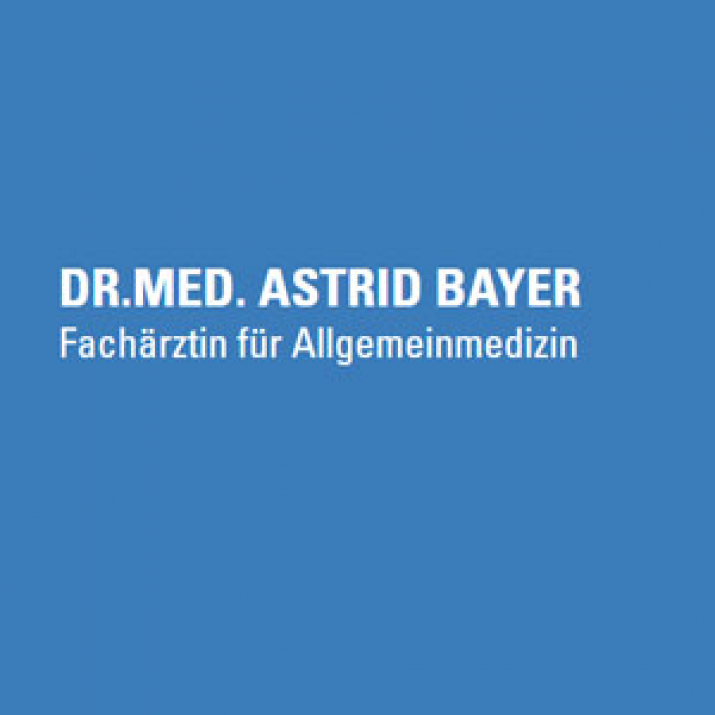 Fachärztin für Allgemeinmedizin Dr. med. Astrid Bayer