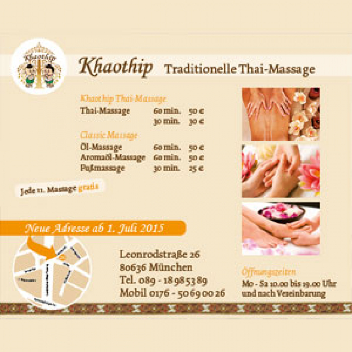 Traditionelle Thaimassage Khaothip - Papani Wante